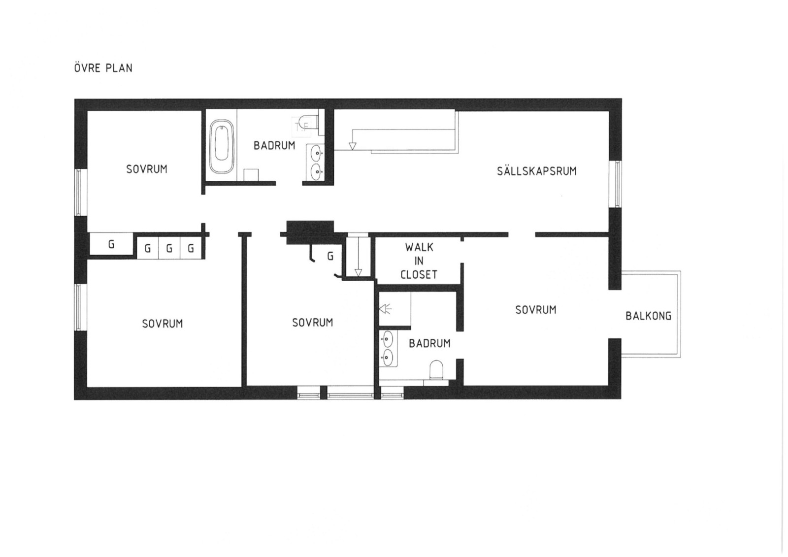Övreplan Domarvägen 1