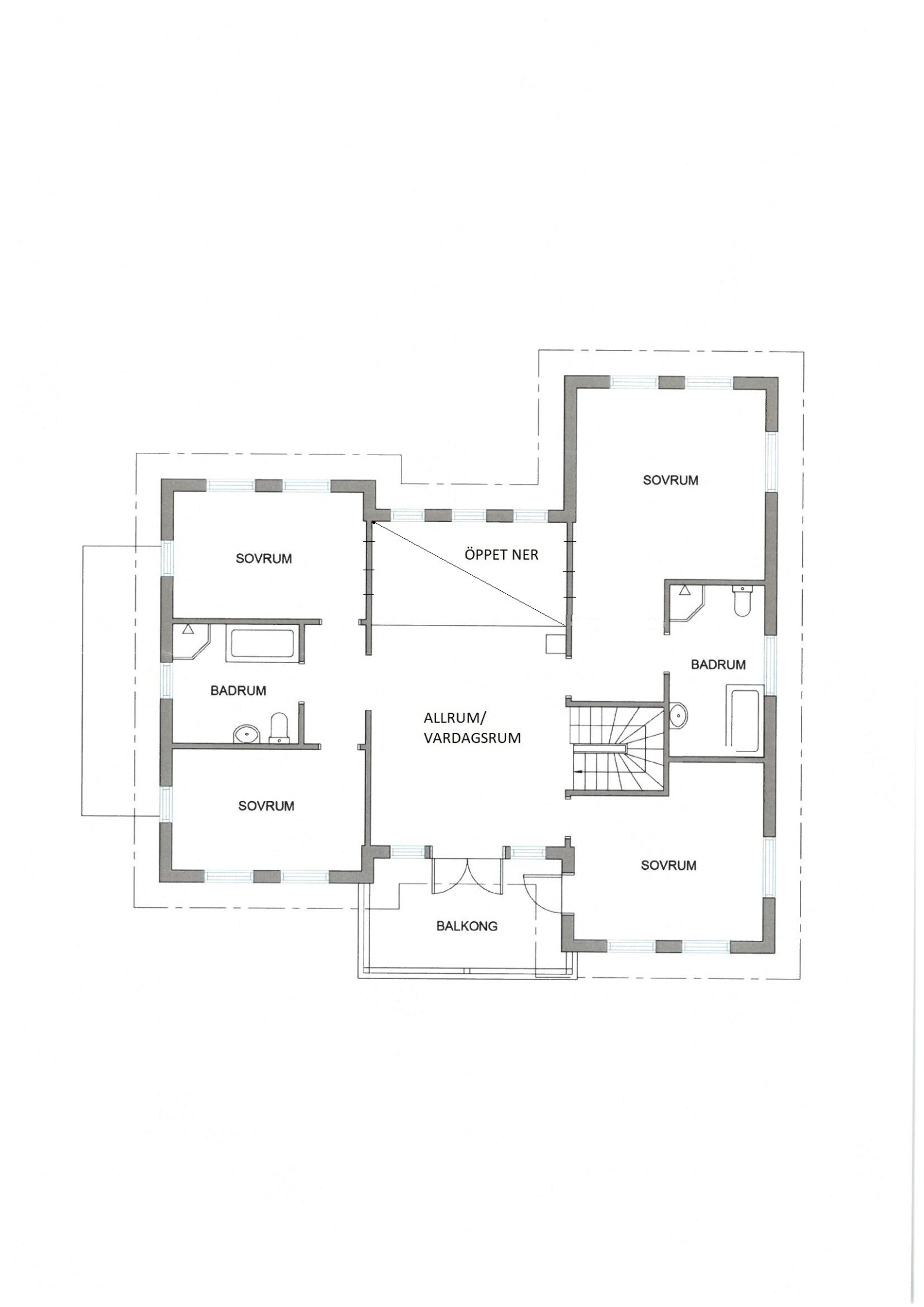 övre plan Smidövägen 5
