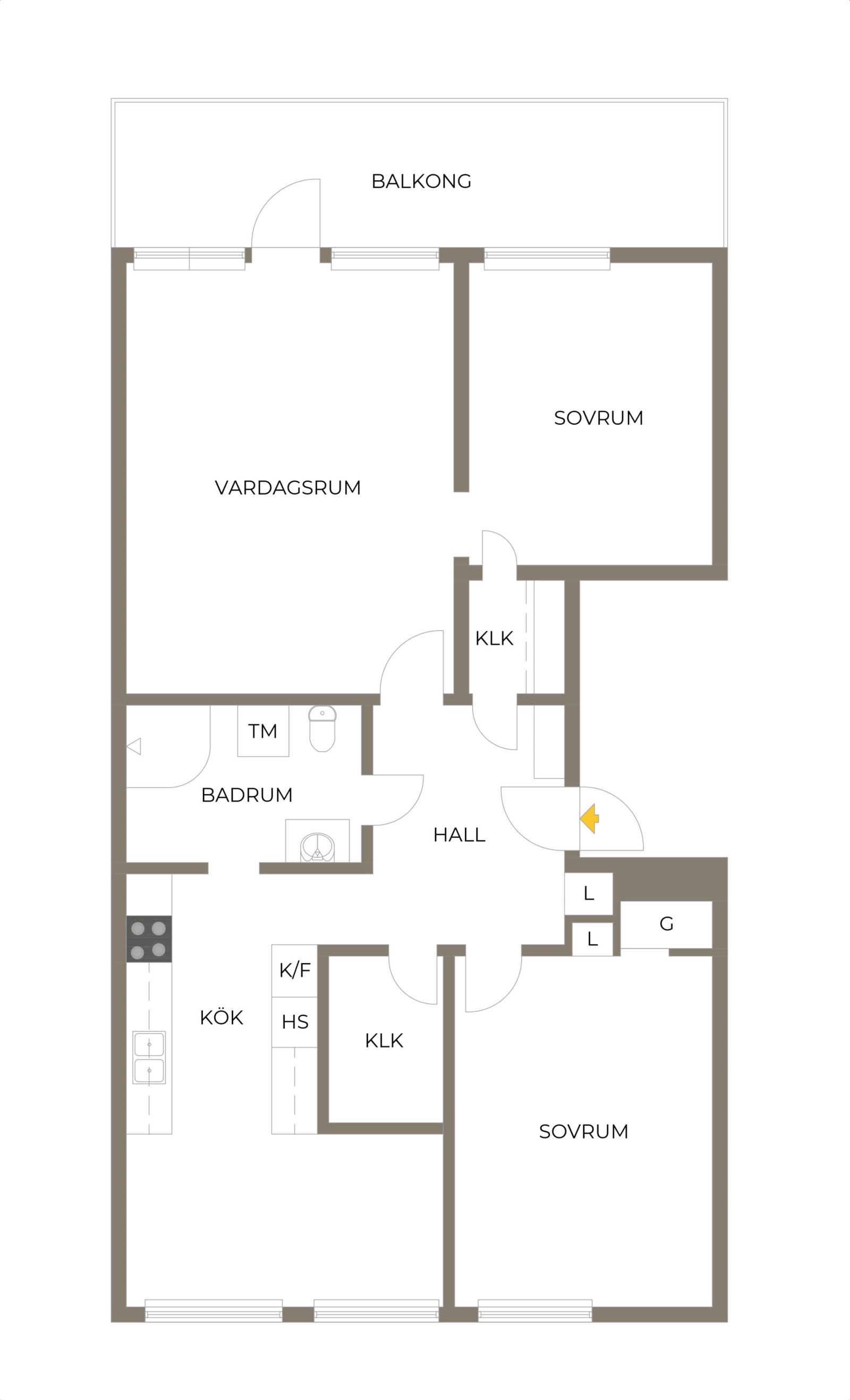 Planritning Mörbyhöjden 5