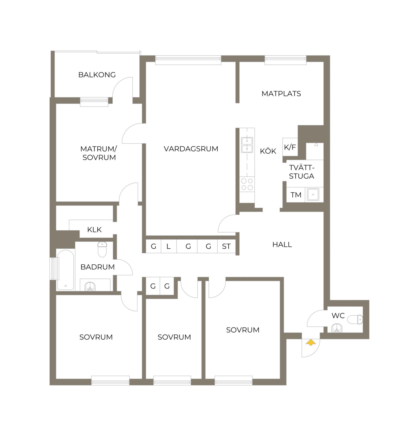 Planritning Mörbyleden 22