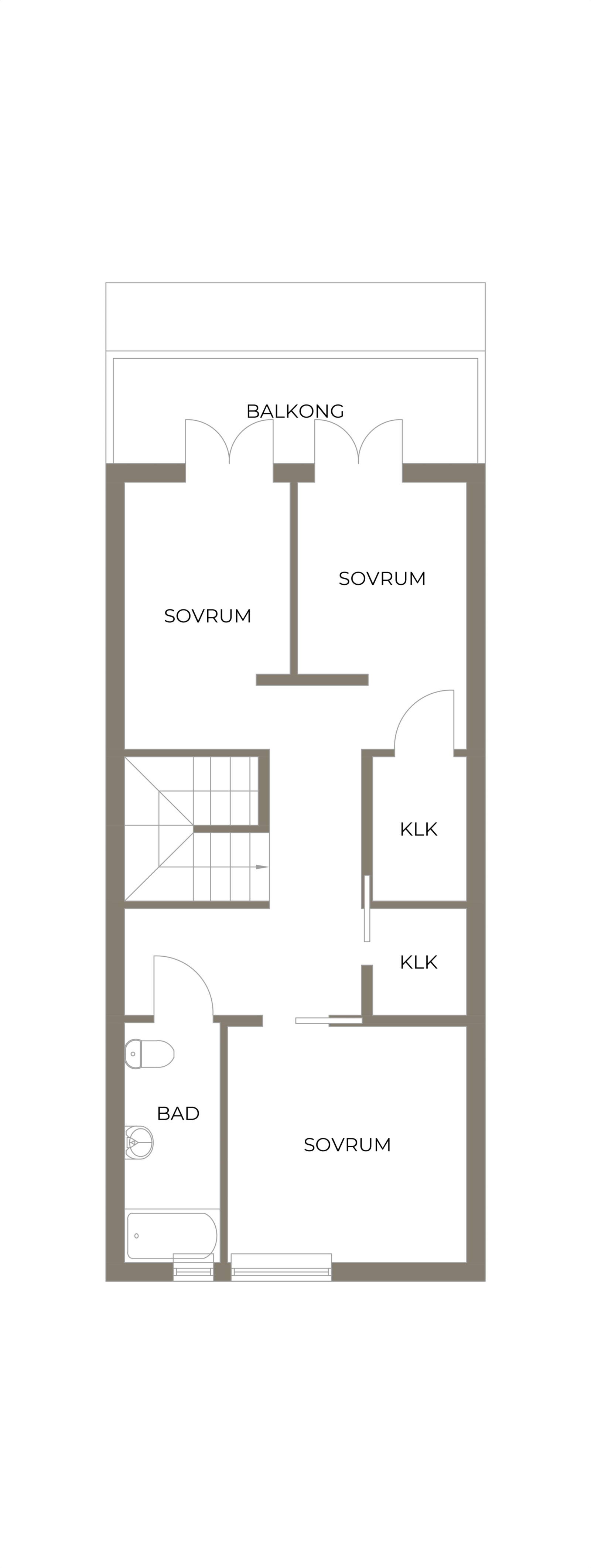 Alternativ planlösning Bråvallavägen 11E