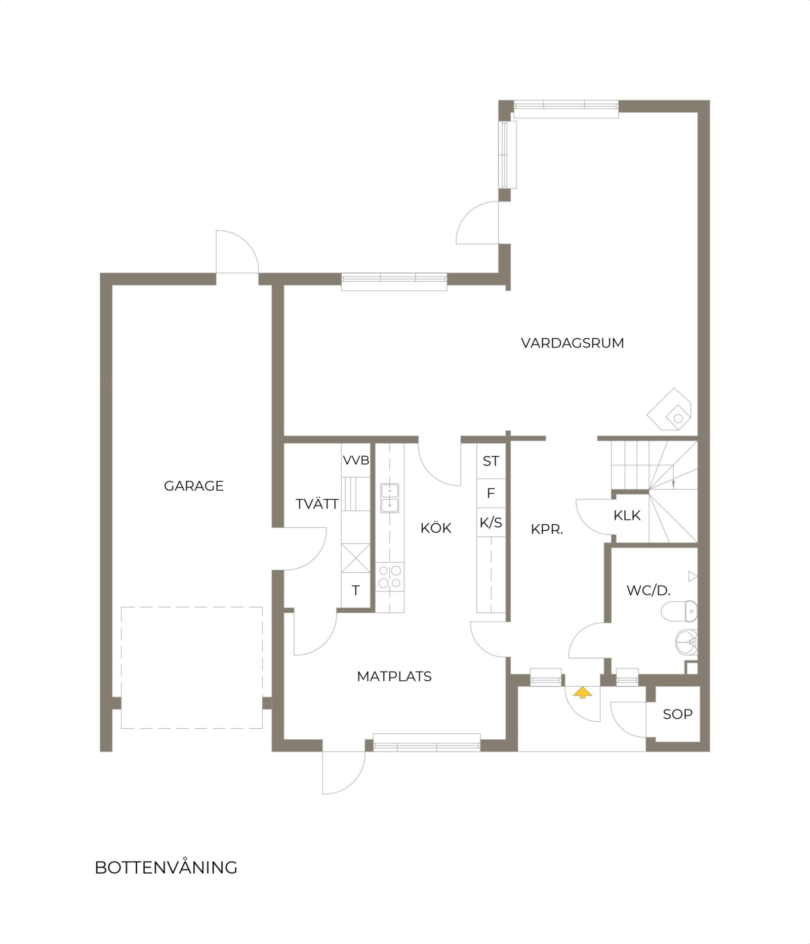 Entrévåning Laura Grubbs väg 48